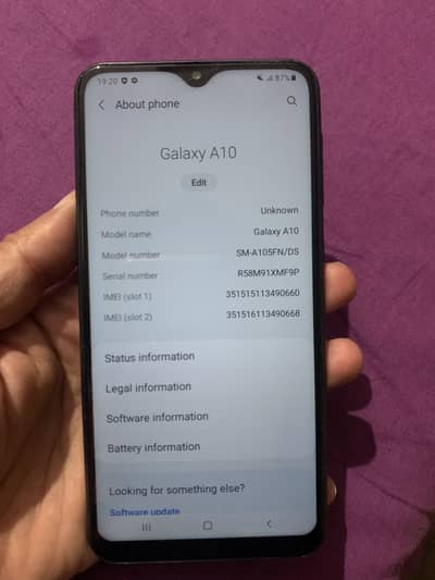 Samsung A10
