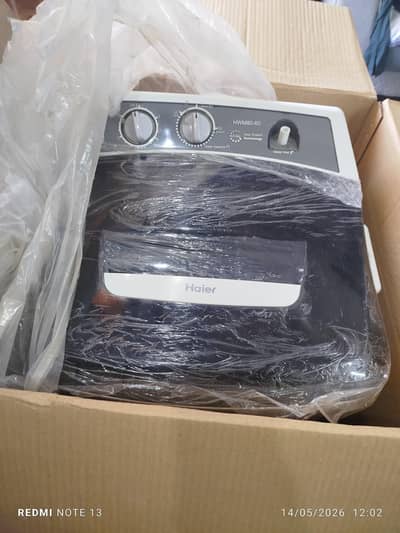 New Haier Washing Machine