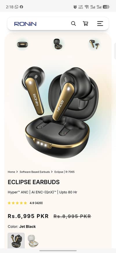 Ronin Eclips Earbuds