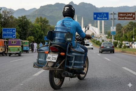 ڈیلیوری بوائے ، رائڈر