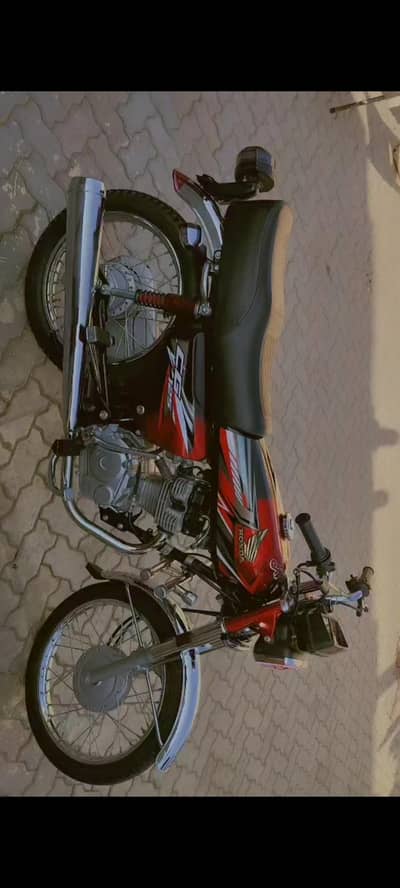 Honda CG 125 2025 modified Double Saman A-Z New condition