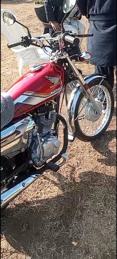 Honda cg 125 self 26 model brand new bike 03345432183 whatsapp
