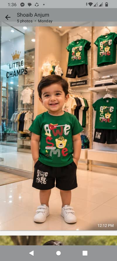 1 to 10 years boys suits and t. shirts