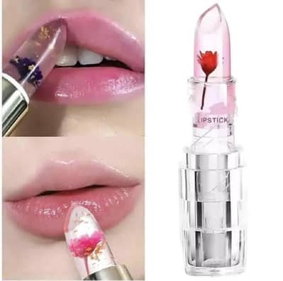 pink acrylic red lip balm 30 gram color white