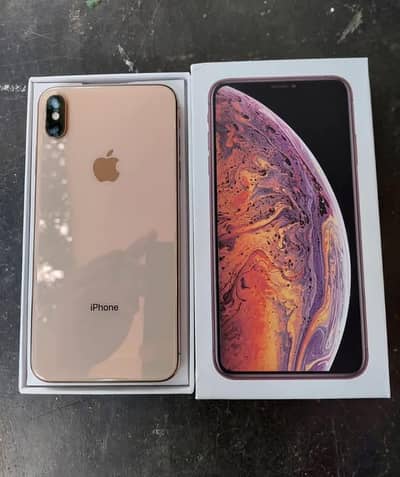 Iphone XS dual PTA Approved with box 4gb 76 Health All Ok 03087901020