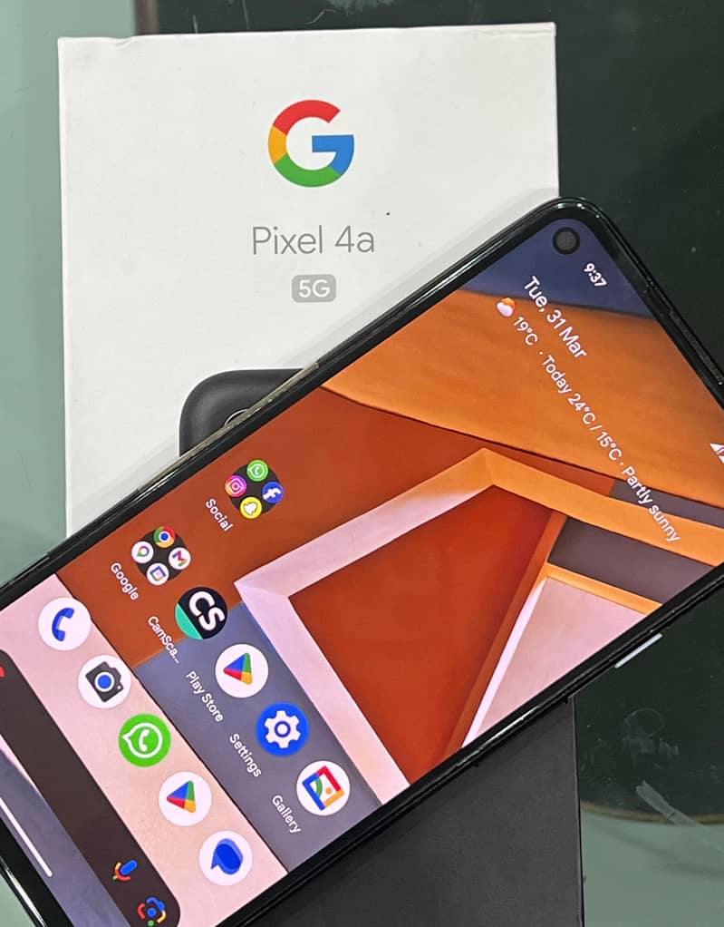 google pixel 4a 5G 12