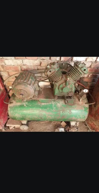 air compressor 3 phase motor and 2 pump