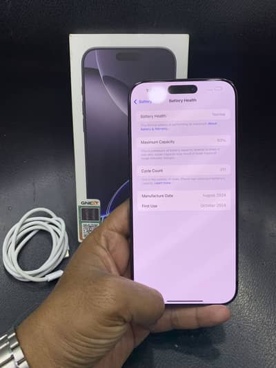 iPhone 16 Pro Max 256Gb PTA APPROVED