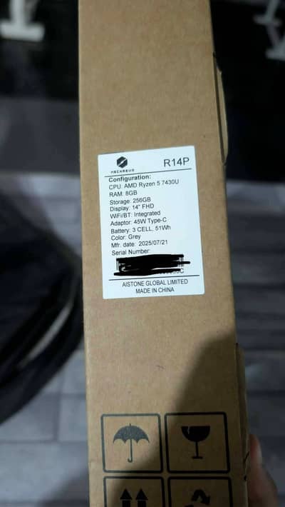 PM laptop 2025 brand new with Box