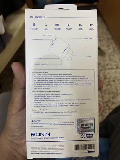 Ronin charger for iphone and type c android