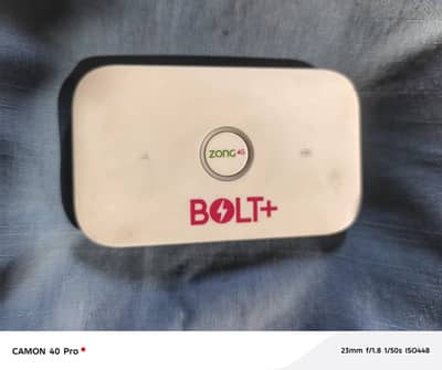 ZONG BOLT+ 4G DEVICE ALL NETWORK UNLOCK