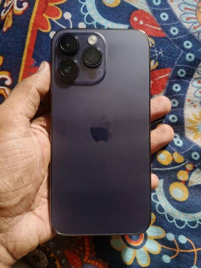 iphone 14 pro max non 256 GB all ok with box only back change