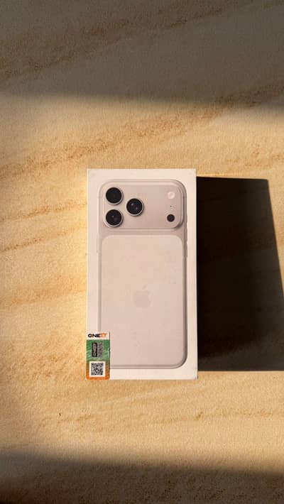 i Phone 17 Pro Max 256GB Official PTA Approved