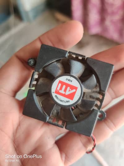 DC 12 VOLT MINI FAN WITH HEAT SINK
