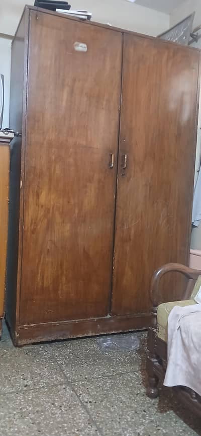 wood cupboard
