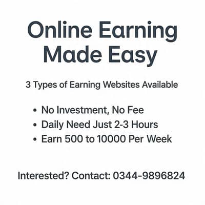 Online Earnings Website