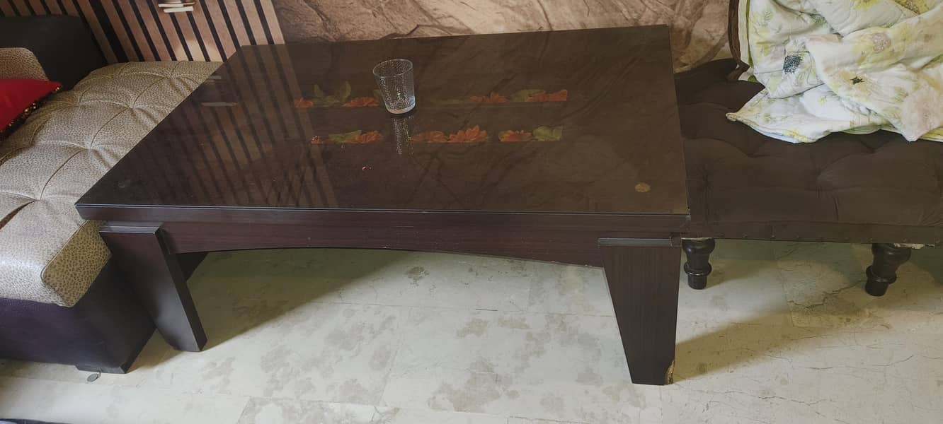 1 Computer table for 2 computers and 1 coffee table 4