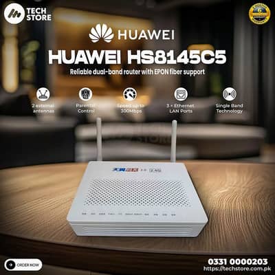 Huawei HS8145-C5 XPON Fiber Router GPON/EPON In Pakistan