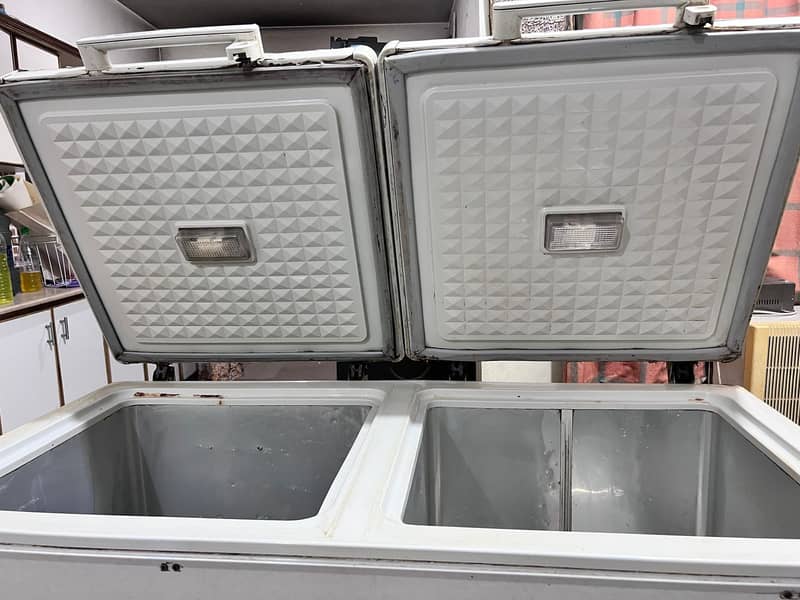 Dawlance Double Door Deep Freezer Full Size excellent cooling ...