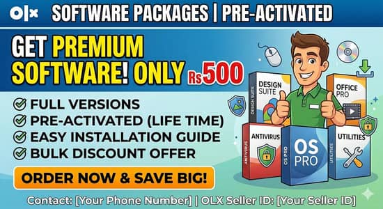 all software for PC and laptop