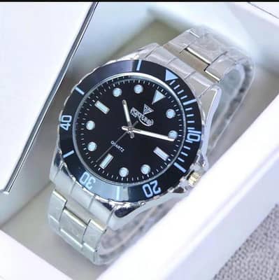 Man,s steanless steel watch