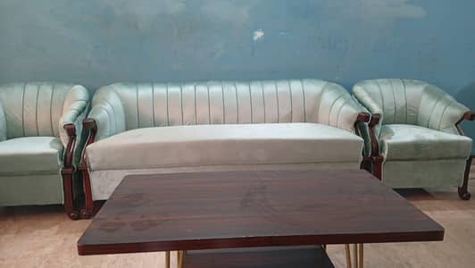5 Seater sofa wood