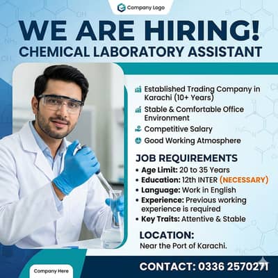 CHEMICAL LAB ASSISTANT