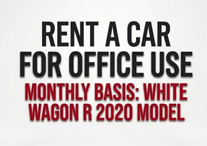 Rent a Car Available for Office Use