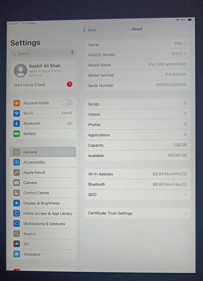 ipad (8th generation) for sale