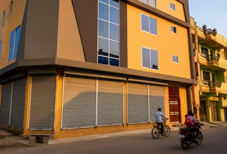 Prime Corner Commercial + Residential Property Available (Madina Town, Faisalabad)/03211777676