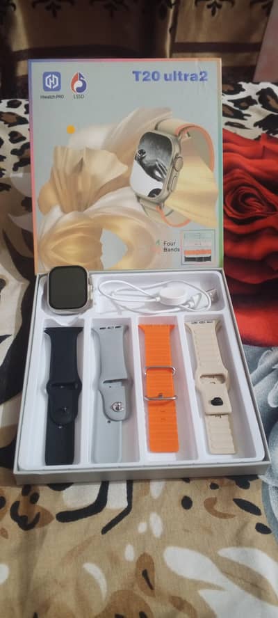 smart watch and wireless headphone