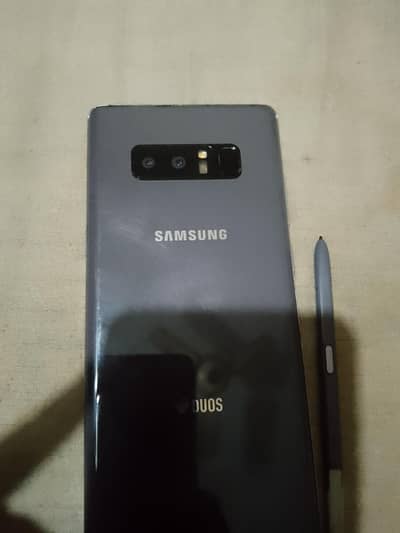 Samsung Note 8 only  pannel break bakii koi issue nhi exchange