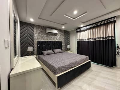 1-Bed Fully Furnished Flat For Rent In Sector C Commercial Bahira Town Lahore