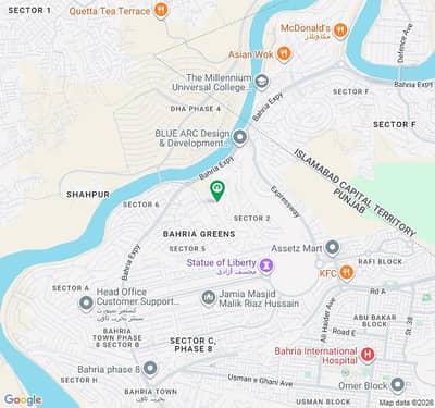 1.75 kanal back open view plot for sale