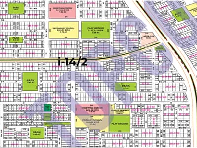 5 Marla (1250 Sq. Ft/139 Sq. Yd) Corner Possession Plot Available For Sale In CDA Sector I-14/2 One Of The Most Beautiful Location In Islamabad. Price 145 lakhs