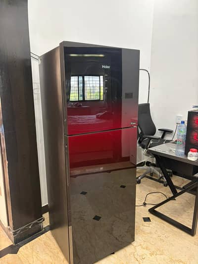 Haeir FD Inverter Glass Door Fridge