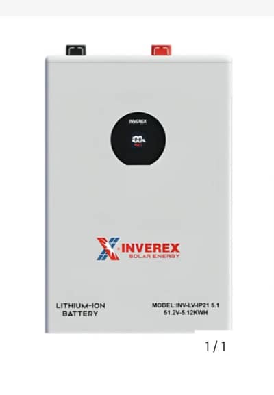 inverex Lithium ion battery