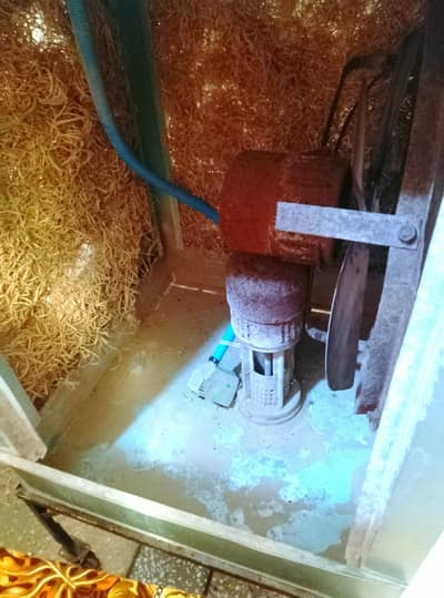 wood color electronic room cooler