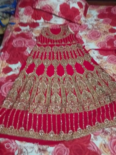 bridal suit only one day used fancy bridal maxi urgent sale