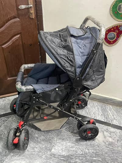 pram is almost new