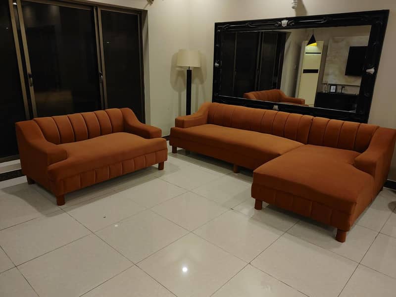 L Shape Sofa Set 1