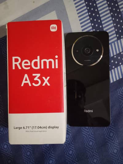 Redmi A3X With Only Box Condition 10/10