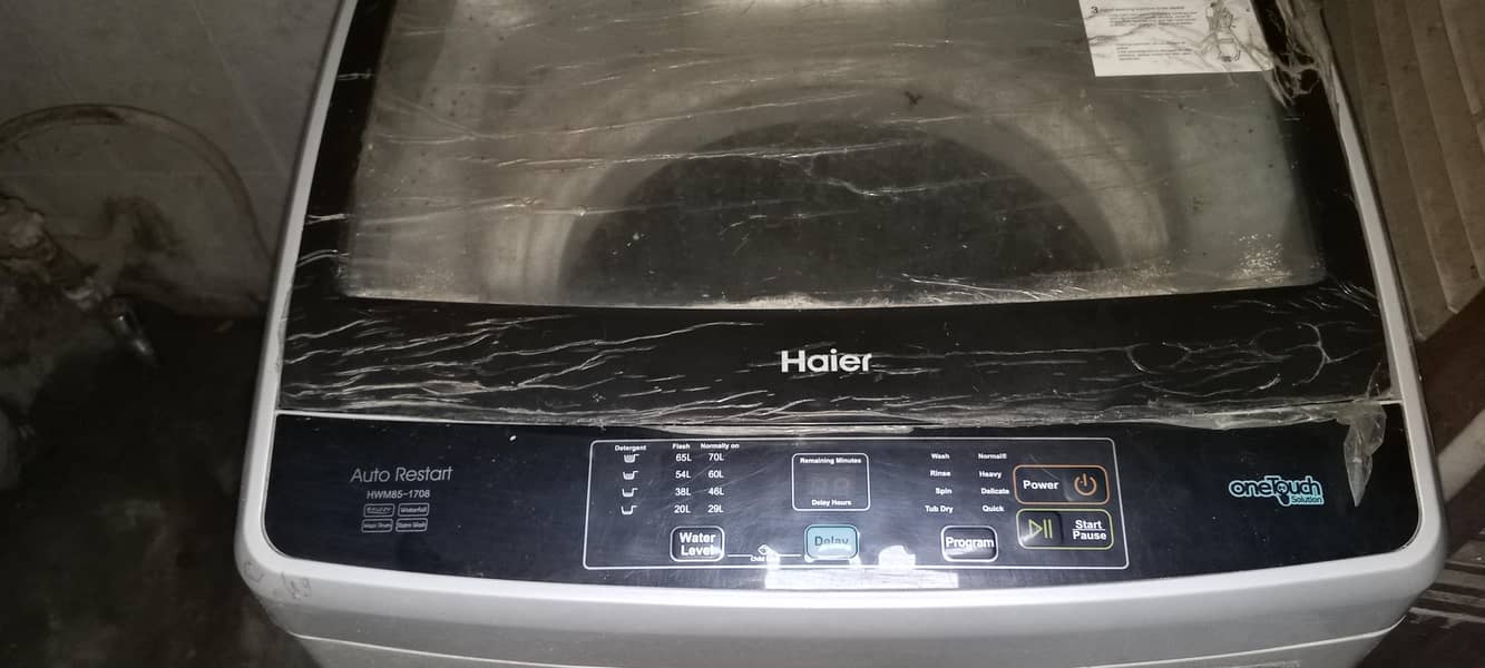 Haier fully automatic machine 8.5kg 0