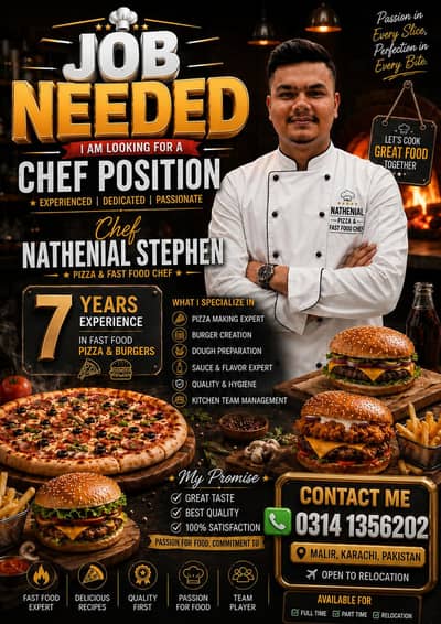job wanted 03141356202