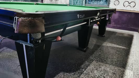 5x10 ft Rasson Magnum style snooker table urgent sale. 10/10 condition