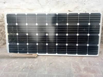 Solar panels 180 watt bilkul ok hai Thora SA taar new lagte hai