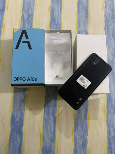 Oppo A16e Excellent Condition with Complete Box