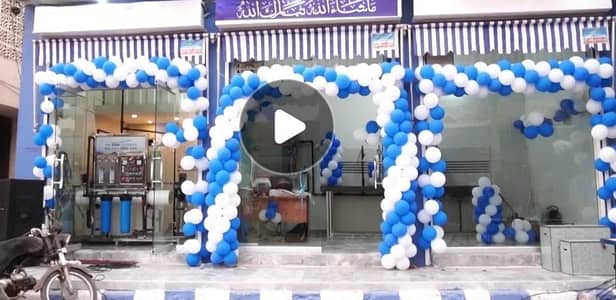famous running water business foer sale complete setup( brand)
