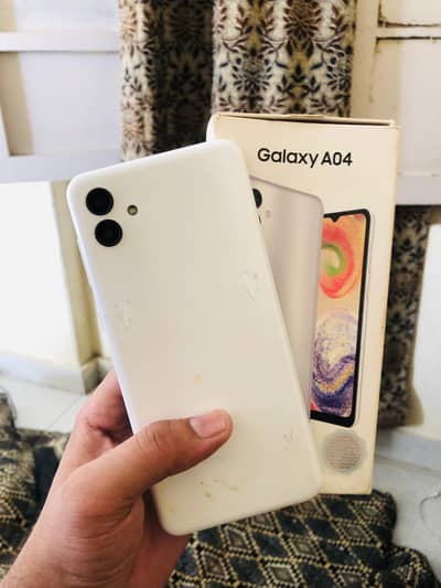 Samaung a04 3/32gb with box aprove
