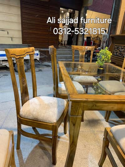 6 seater dining with chairs